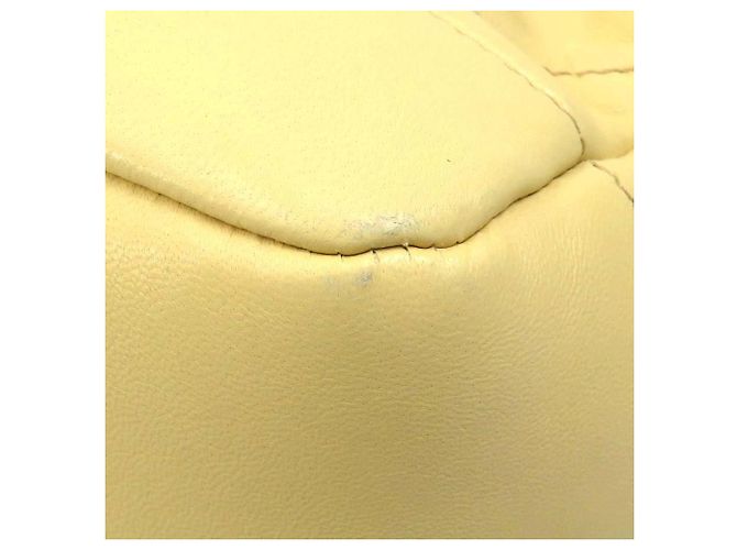 Borsa a spalla in pelle Jamie Mini di Saint Laurent Crudo Giallo - vista 6
