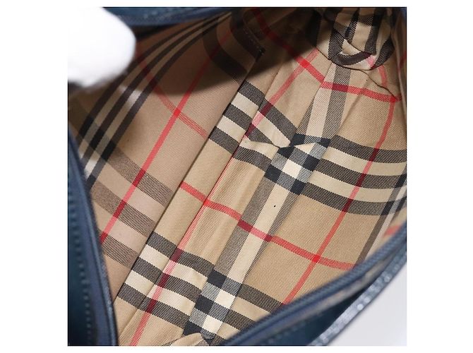 Burberry Vintage Canvas Blu navy - vista 5