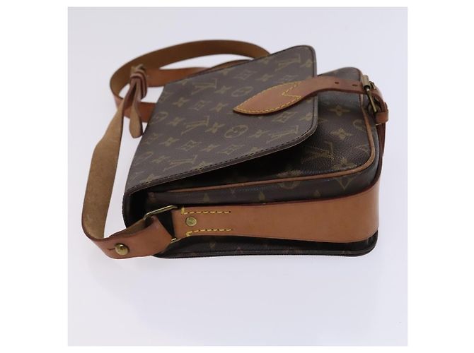 Louis Vuitton Cartouchiere Monogram Canvas MM Marrone - vista 4