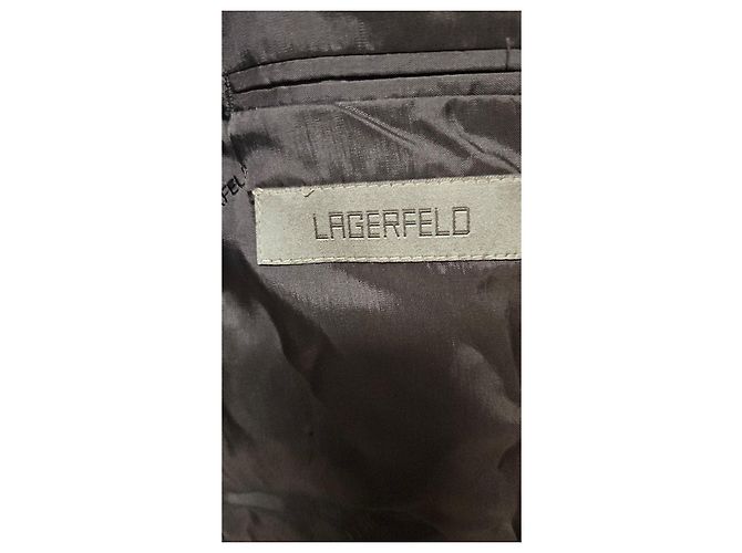 Karl Lagerfeld Blazer masculino azul escuro da Lagerfeld - vista 3