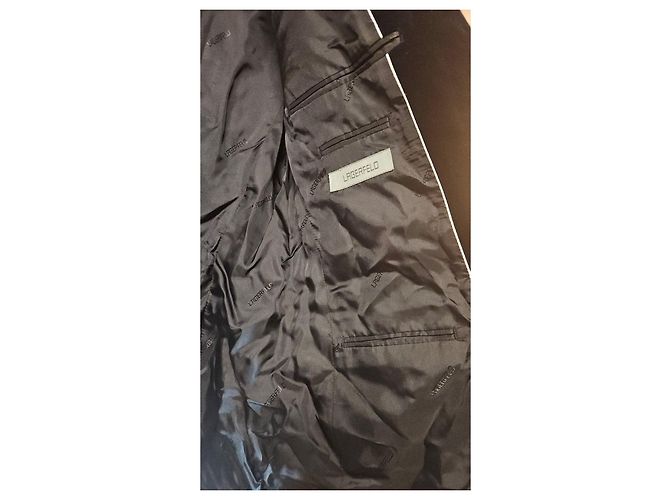 Karl Lagerfeld Blazer masculino azul escuro da Lagerfeld - vista 6