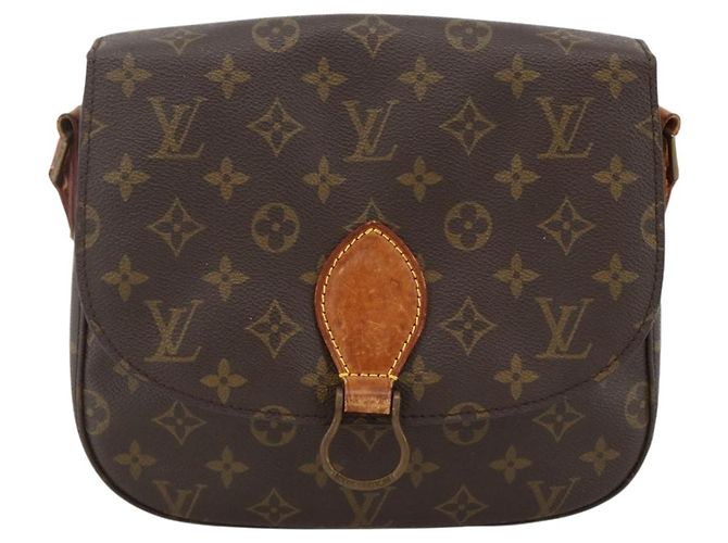LOUIS VUITTON Borsa a Spalla Monogram Saint Cloud GM M51242 LV Auth LNZ555 Monogramma - vista 13