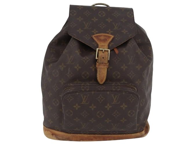 LOUIS VUITTON Monogram Montsouris GM Rucksack M51135 LV Auth BA10978 Monogramm - Ansicht 13