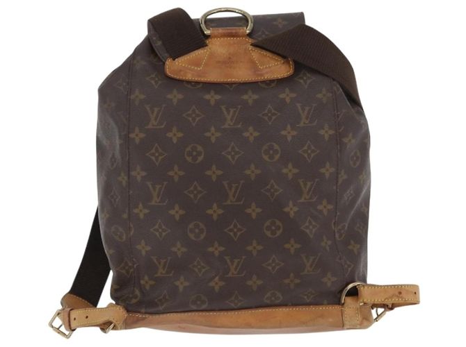 LOUIS VUITTON Monogram Montsouris GM Rucksack M51135 LV Auth BA10978 Monogramm - Ansicht 2