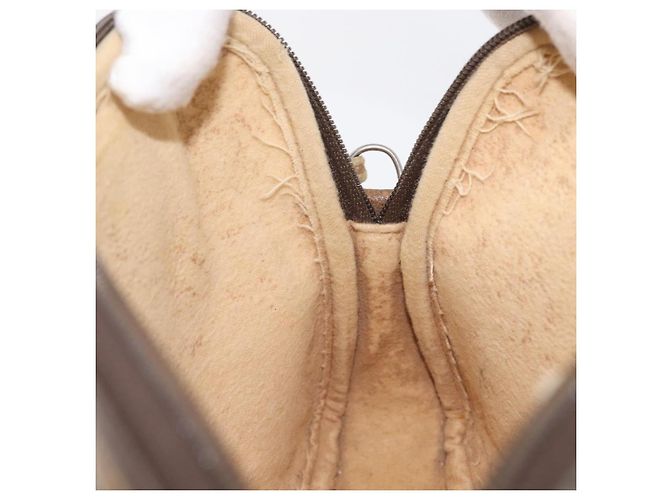Gucci Borsa a Spalla GG Supreme PVC Beige Oro 97 02 068 Auth 173940 D'oro - vista 19