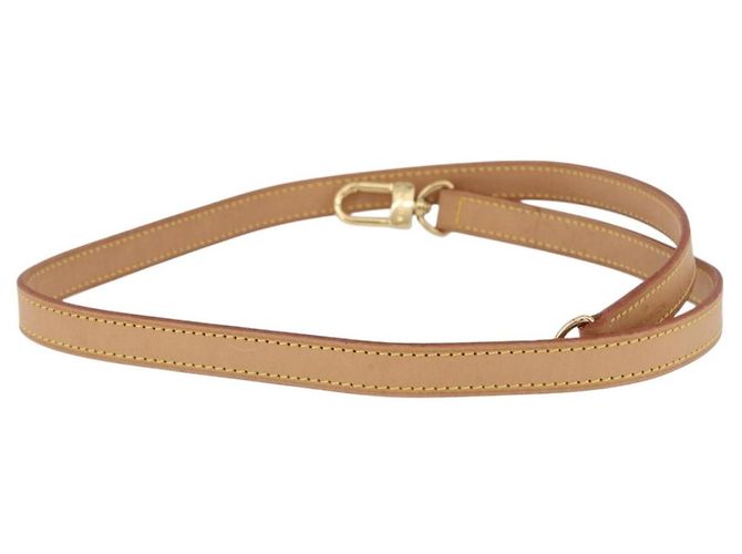 LOUIS VUITTON Cinghia a Spalla in Pelle 39,4"" Beige LV Auth BA11177 - vista 4