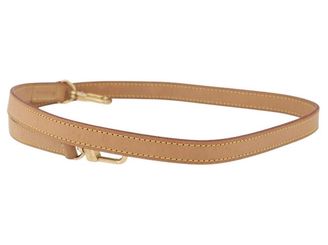 LOUIS VUITTON Cinghia a Spalla in Pelle 39,4"" Beige LV Auth BA11177 - vista 5