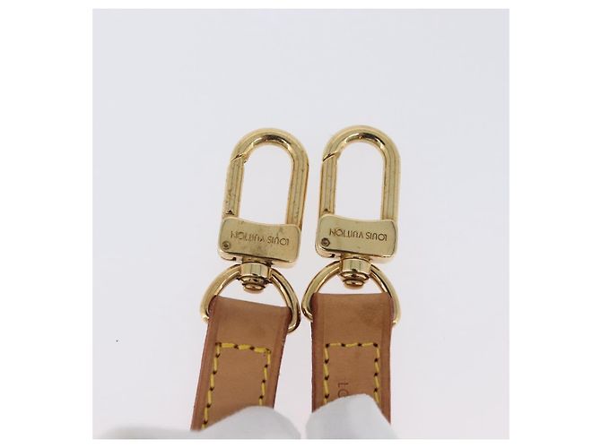 LOUIS VUITTON Cinghia a Spalla in Pelle 39,4"" Beige LV Auth BA11177 - vista 6