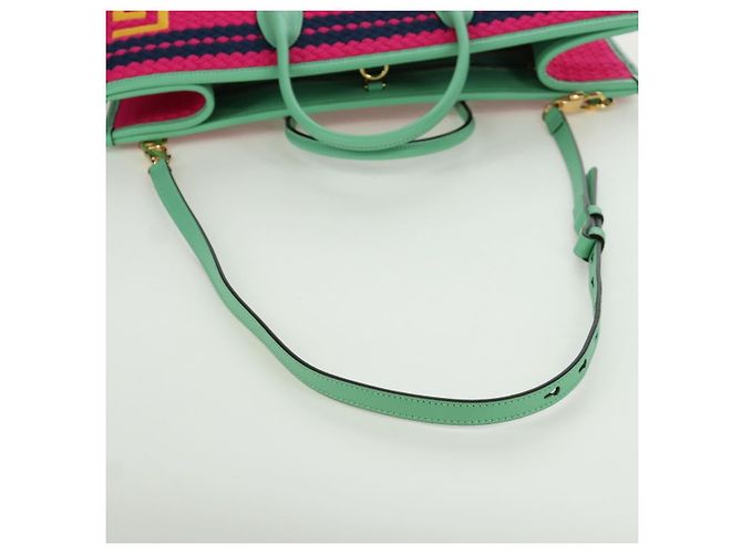 Capri Tasche der Resort-Kollektion von GUCCI Strickstoffe 2way 663709 Auth 173375SAM - Ansicht 8