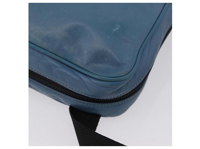Borsa a Spalla Miu Miu in Pelle Azzurra Auth bs33816 Blu chiaro - vista 15