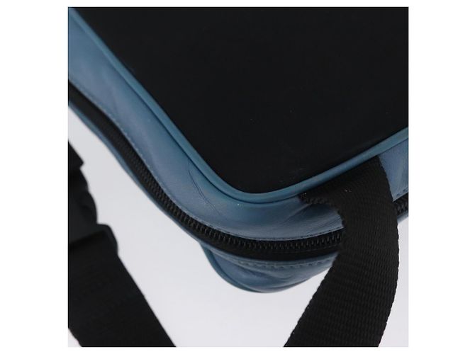 Borsa a Spalla Miu Miu in Pelle Azzurra Auth bs33816 Blu chiaro - vista 16