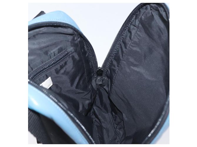Borsa a Spalla Miu Miu in Pelle Azzurra Auth bs33816 Blu chiaro - vista 19