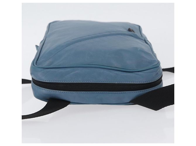 Borsa a Spalla Miu Miu in Pelle Azzurra Auth bs33816 Blu chiaro - vista 4