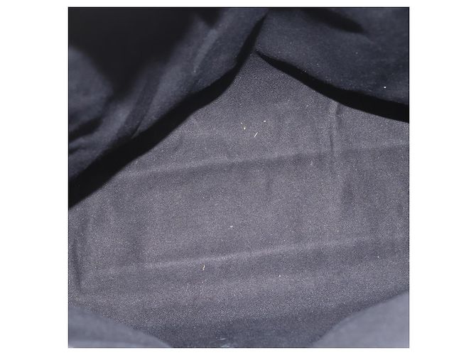 Borsa a Spalla GG Canvas Gucci Nera Argento 110054 Auth ka2902 Nero - vista 17