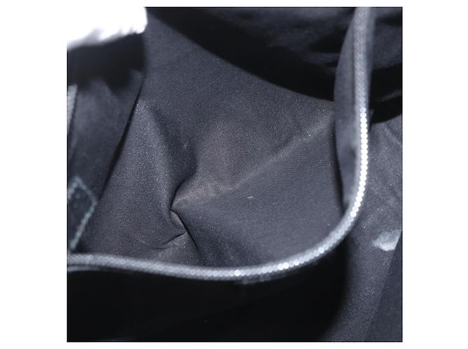 Borsa a Spalla GG Canvas Gucci Nera Argento 110054 Auth ka2902 Nero - vista 22