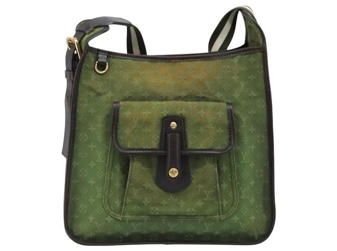 LOUIS VUITTON Mini Borsa Monogramma Mary Kate TST Khaki M92322 LV Auth th6616 Cachi - vista 13