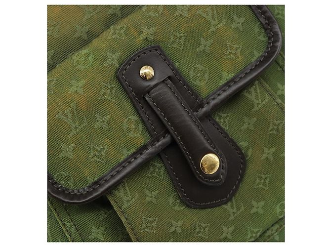LOUIS VUITTON Mini Borsa Monogramma Mary Kate TST Khaki M92322 LV Auth th6616 Cachi - vista 17
