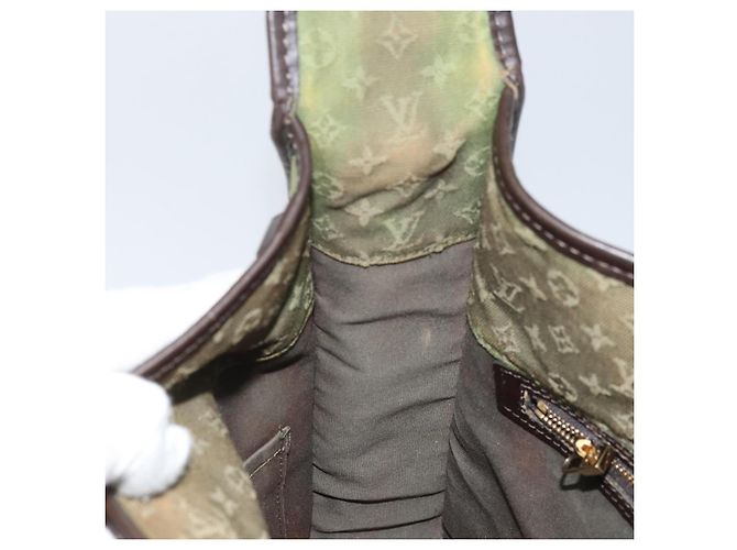 LOUIS VUITTON Mini Borsa Monogramma Mary Kate TST Khaki M92322 LV Auth th6616 Cachi - vista 20