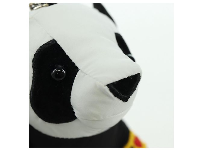 Dolce & Gabbana DOLCE&GABBANA D&G x Jujutsu Kaisen Panda Charm Nylon Schwarz Weiß Auth 167060SM - Ansicht 12