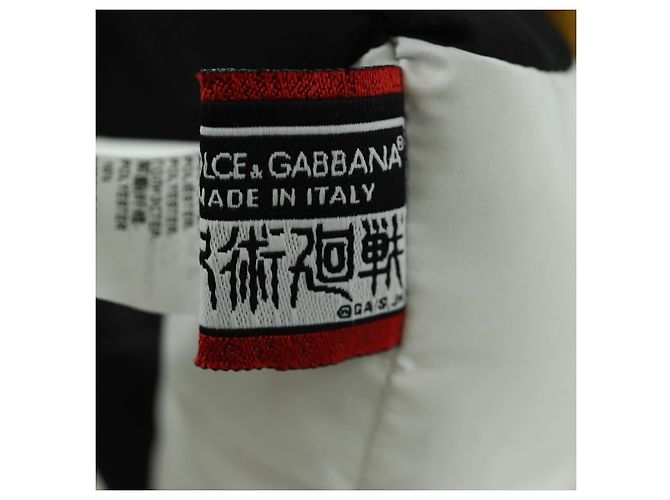 Dolce & Gabbana DOLCE&GABBANA D&G x Jujutsu Kaisen Panda Charm Nylon Schwarz Weiß Auth 167060SM - Ansicht 14
