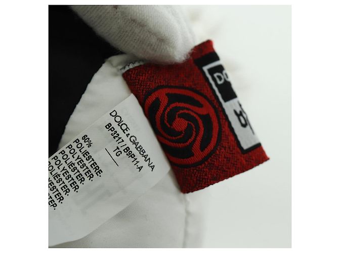 Dolce & Gabbana DOLCE&GABBANA D&G x Jujutsu Kaisen Panda Charm Nylon Schwarz Weiß Auth 167060SM - Ansicht 15