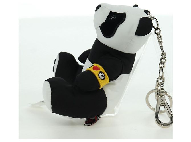 Dolce & Gabbana DOLCE&GABBANA D&G x Jujutsu Kaisen Panda Charm Nylon Schwarz Weiß Auth 167060SM - Ansicht 4