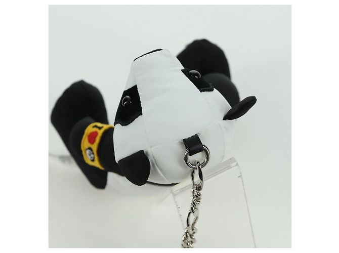 Dolce & Gabbana DOLCE&GABBANA D&G x Jujutsu Kaisen Panda Charm Nylon Schwarz Weiß Auth 167060SM - Ansicht 6