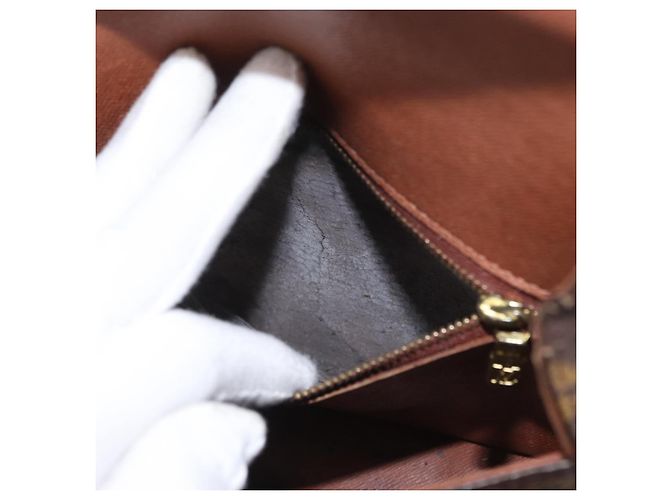 LOUIS VUITTON Borsa a Spalla Monogram Saint Cloud MM M51243 LV Auth BA10928 Monogramma - vista 11