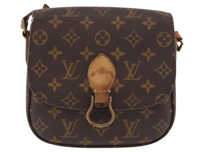 LOUIS VUITTON Borsa a Spalla Monogram Saint Cloud MM M51243 LV Auth BA10928 Monogramma - vista 13