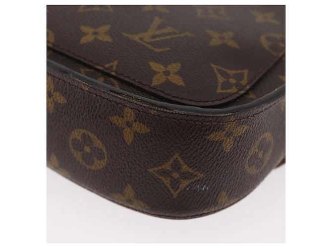 LOUIS VUITTON Borsa a Spalla Monogram Saint Cloud MM M51243 LV Auth BA10928 Monogramma - vista 19