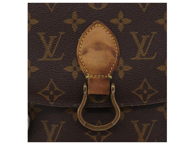 LOUIS VUITTON Borsa a Spalla Monogram Saint Cloud MM M51243 LV Auth BA10928 Monogramma - vista 20