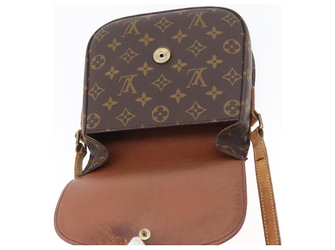 LOUIS VUITTON Borsa a Spalla Monogram Saint Cloud MM M51243 LV Auth BA10928 Monogramma - vista 21