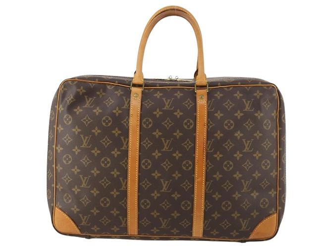 LOUIS VUITTON Borsa Boston Monogram Sirius 45 M41408 LV Auth ep13507 Monogramma - vista 13