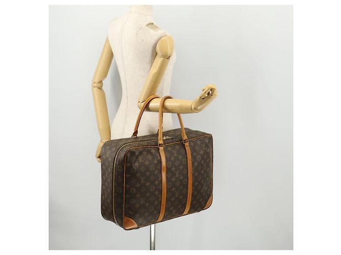 LOUIS VUITTON Borsa Boston Monogram Sirius 45 M41408 LV Auth ep13507 Monogramma - vista 24