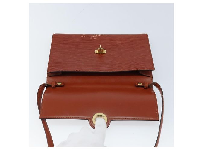 LOUIS VUITTON Epi Arsch Shoulder Bag 2Way Brown M52573 LV Auth th6628 - view 19