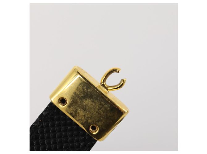 BOTTEGA VENETA Borsa a mano in pelle nera e oro Auth ti3770 Nero D'oro - vista 12