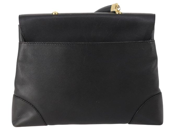 BOTTEGA VENETA Borsa a mano in pelle nera e oro Auth ti3770 Nero D'oro - vista 2