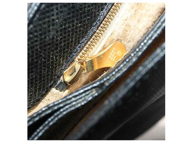 BOTTEGA VENETA Borsa a mano in pelle nera e oro Auth ti3770 Nero D'oro - vista 23