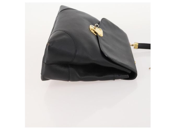 BOTTEGA VENETA Borsa a mano in pelle nera e oro Auth ti3770 Nero D'oro - vista 3