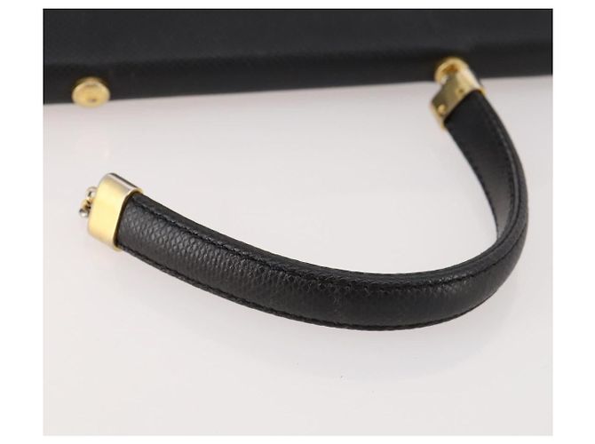 BOTTEGA VENETA Borsa a mano in pelle nera e oro Auth ti3770 Nero D'oro - vista 7