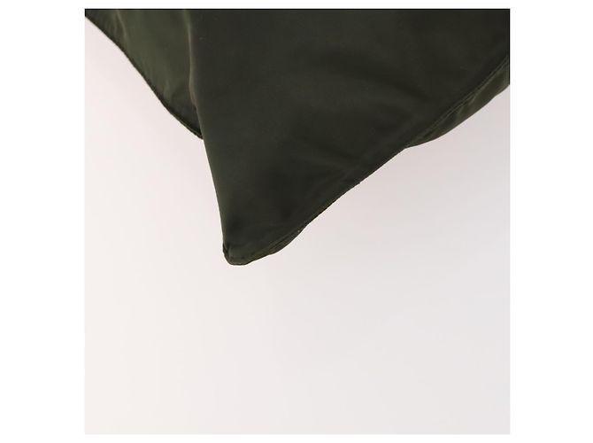 PRADA Schultertasche Nylon Grün Silber Authentisch fm5146 - Ansicht 16
