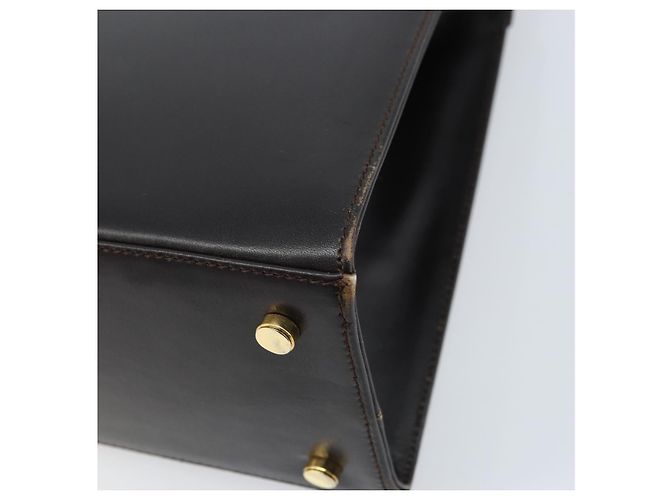 Borsa a Spalla Salvatore Ferragamo in Pelle Marrone Oro Auth ka3025 D'oro - vista 15