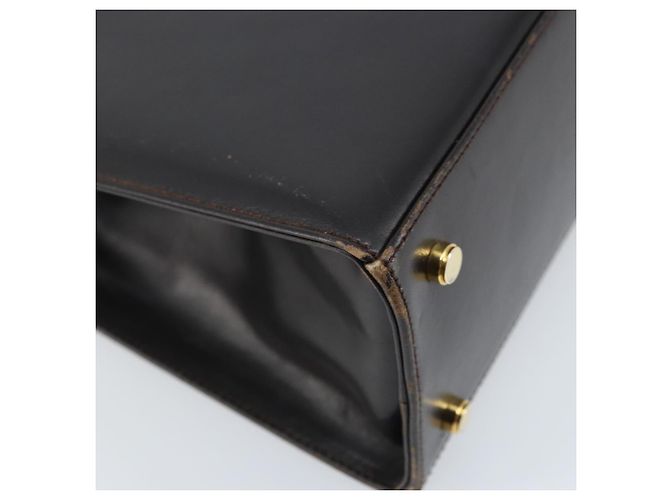 Borsa a Spalla Salvatore Ferragamo in Pelle Marrone Oro Auth ka3025 D'oro - vista 16