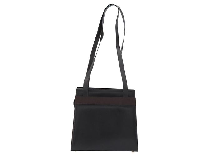 Borsa a Spalla Salvatore Ferragamo in Pelle Marrone Oro Auth ka3025 D'oro - vista 2
