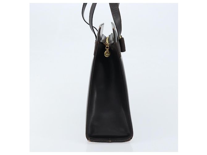 Borsa a Spalla Salvatore Ferragamo in Pelle Marrone Oro Auth ka3025 D'oro - vista 4