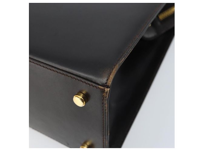 Borsa a Spalla Salvatore Ferragamo in Pelle Marrone Oro Auth ka3025 D'oro - vista 9
