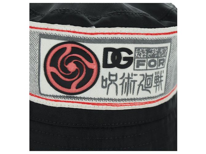 Dolce & Gabbana DOLCE&GABBANA D&G x Jujutsu Kaisen Mütze Nylon Schwarz Auth 167072SM - Ansicht 6