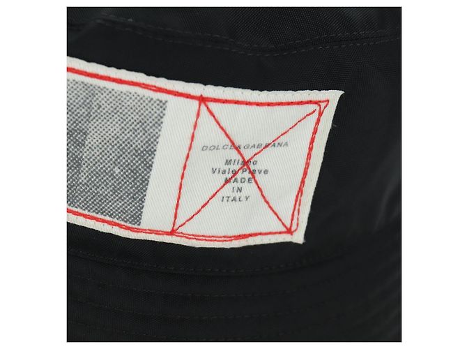 Dolce & Gabbana DOLCE&GABBANA D&G x Jujutsu Kaisen Mütze Nylon Schwarz Auth 167072SM - Ansicht 7