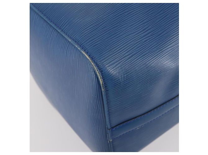 LOUIS VUITTON Epi Keepall 45 Borsa Boston Blu M42975 LV Auth 168373 - vista 14