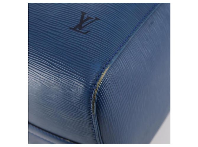 LOUIS VUITTON Epi Keepall 45 Borsa Boston Blu M42975 LV Auth 168373 - vista 15